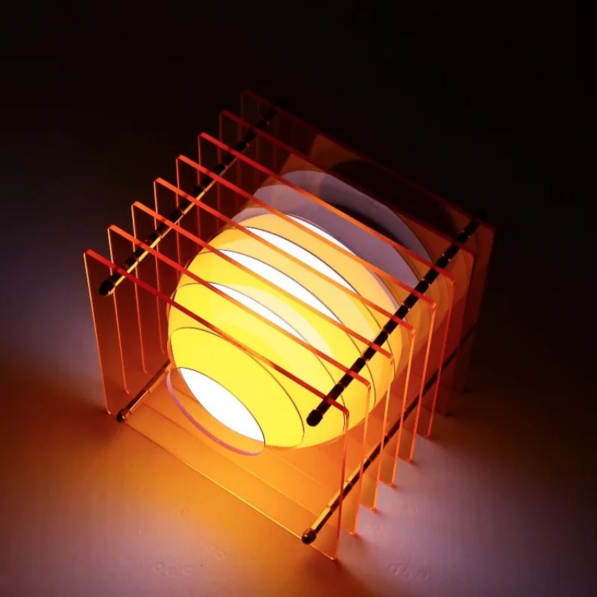 Renewable Energy Battery - DIY Moon Lamp Acrylic Thousand Layer