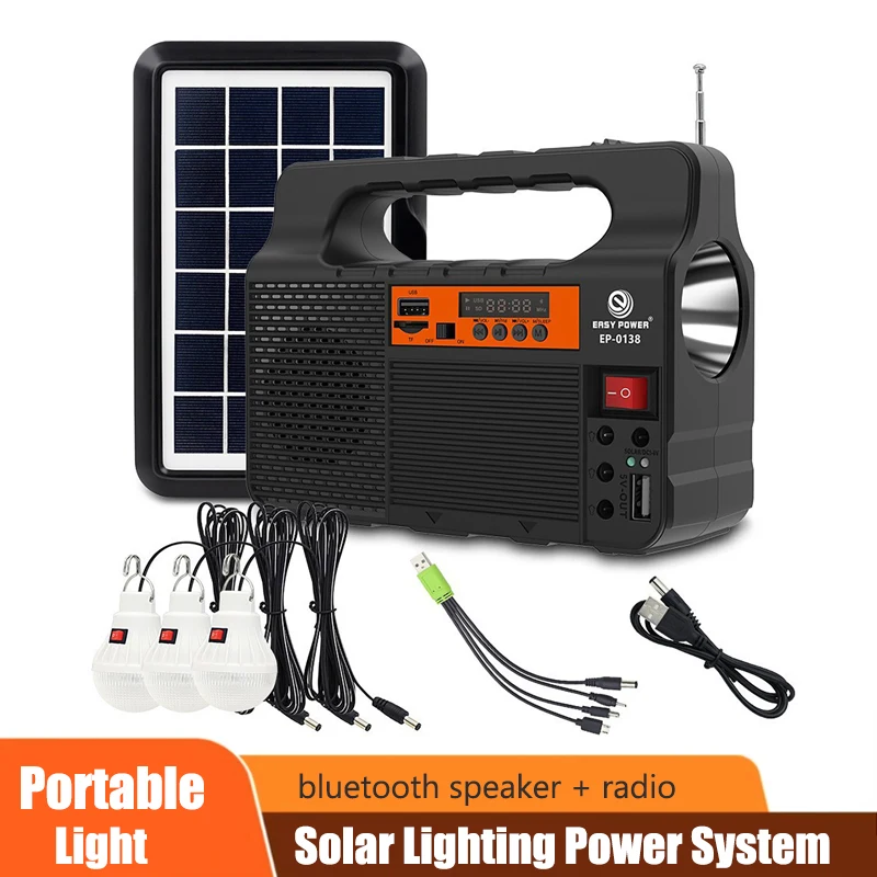 Outdoor Portable Solar Lightin - Renewable Energy House 评论和价格