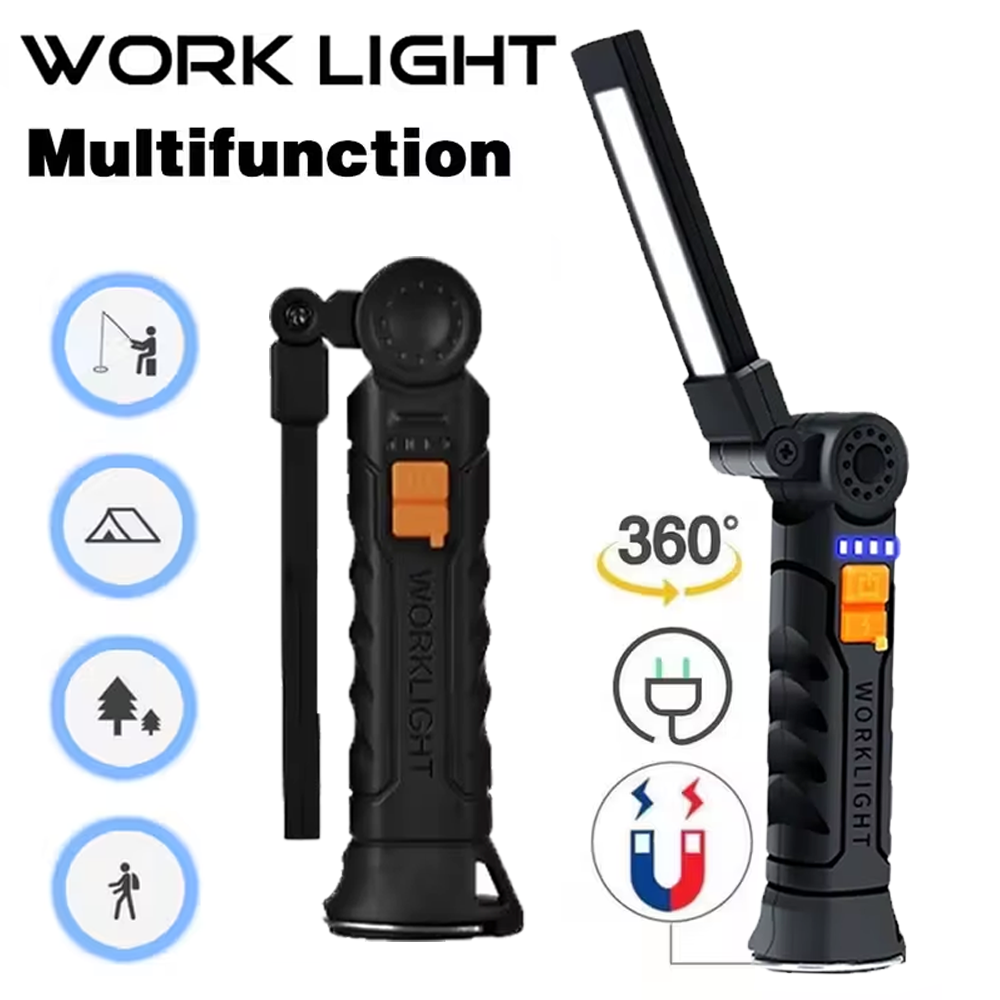 Portable COB LED Flashlight US - Renewable Energy Battery 评论和价格