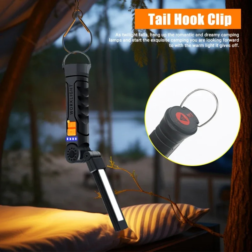 Portable COB LED Flashlight US - Renewable Energy Battery 评论和价格