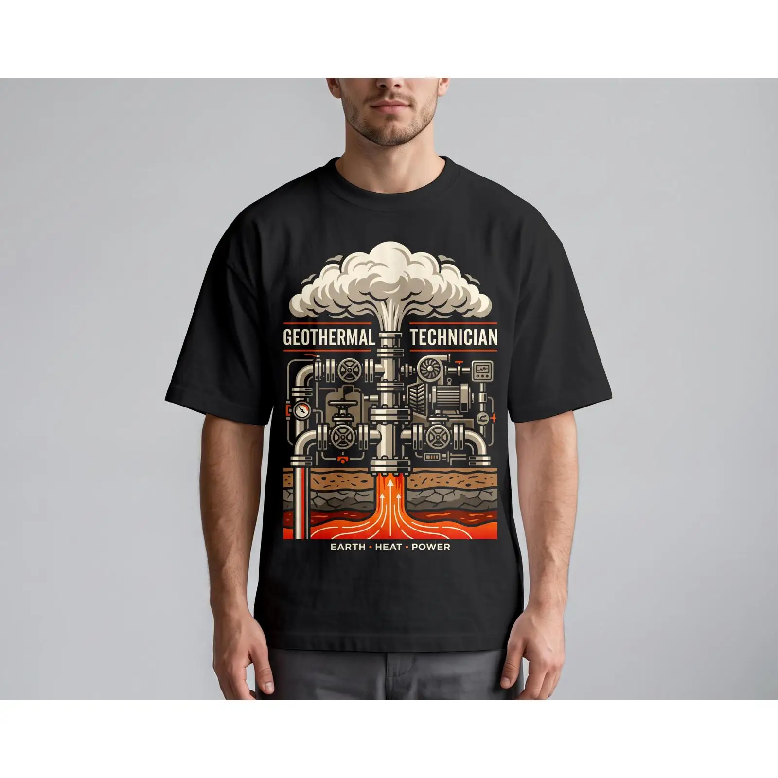 Geothermal Technician T Shirt  - Renewable Energy Technician 评论和价格