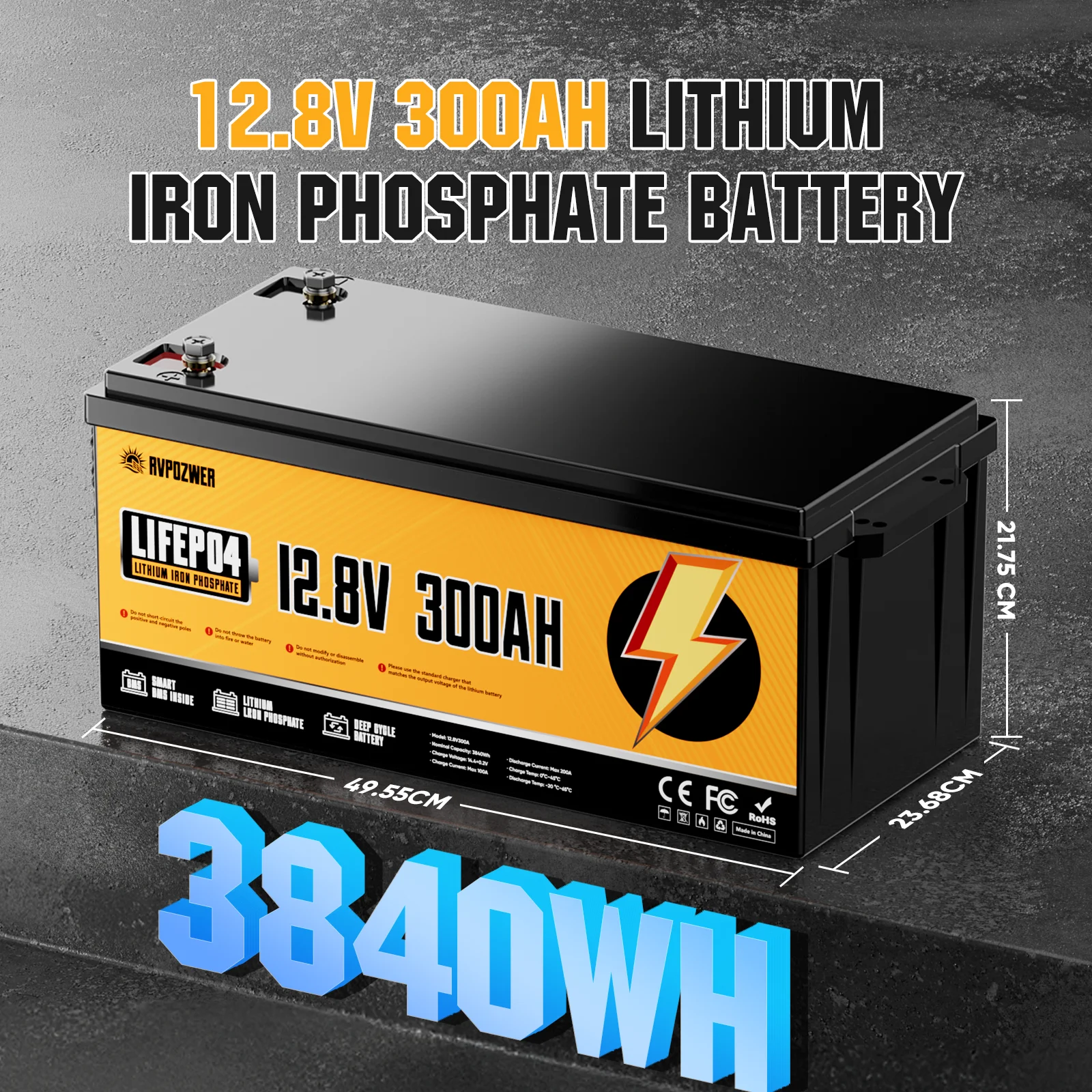 RVPOZWER Portable LiFePO4 Rech - Renewable Energy House 评论和价格