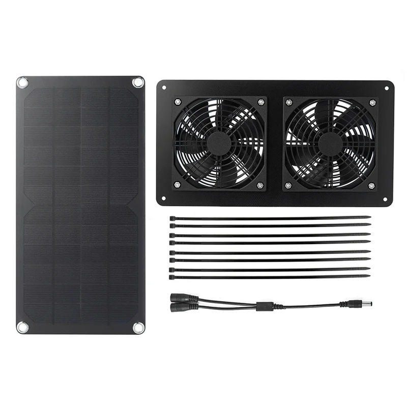 100W Solar Panel Exhaust Fan A - Renewable Energy House 评论和价格