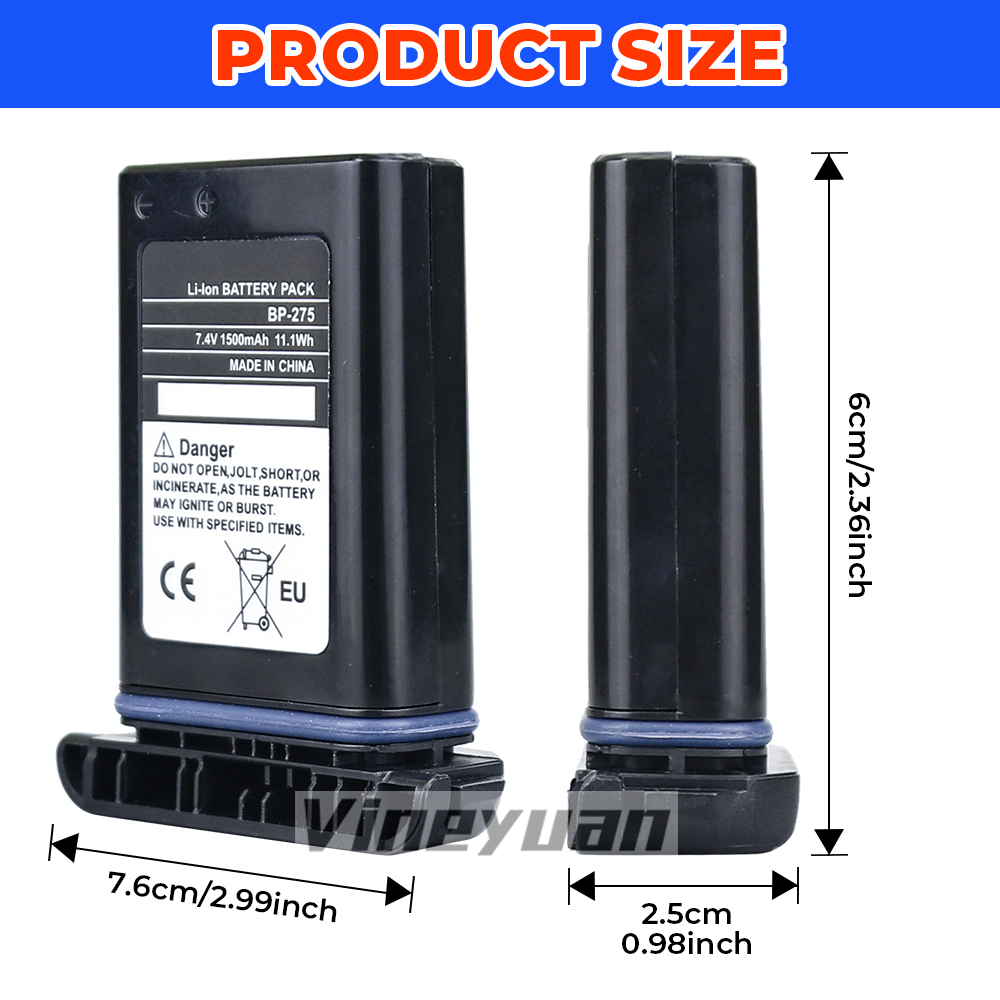 BP-275 7.4V 1500mAh Lithium-io - Renewable Energy Battery 评论和价格