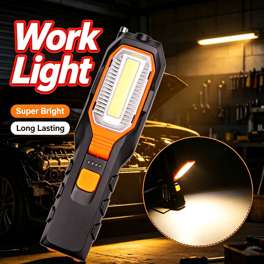 New LED Work Light Built‑in Ba - Renewable Energy Battery 评论和价格