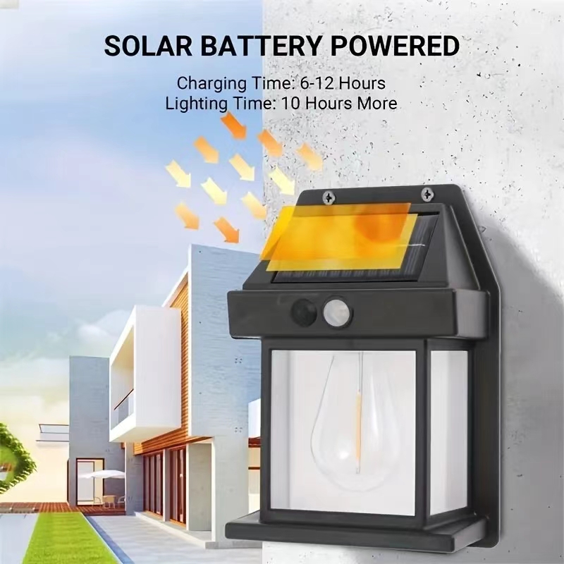 Powerful Solar Wall Light Outd - Renewable Energy House 评论和价格